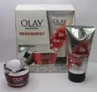 OLAY REGENERIST MOISTURIZER + CLEANSER BOXED *DETAILS*