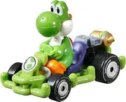 DieCast Hotwheels Mario Kart Green [Yoshi] Pipe Frame 1:64 Scale