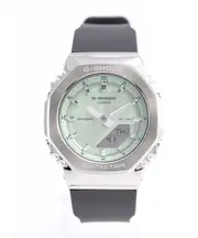 Casio G-SHOCK Light Green Dial World Time Alarm Quartz GM-S2110-3A Ladies Watch