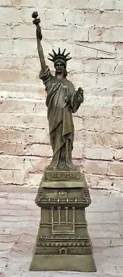 Statue Of Liberty Bronze Collectors Edition Masterpiece Genuine Sculpture Deal
