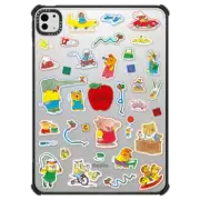 iPad Pro 11-inch (M4) iPad Impact Case Richard Scarry Busy World Sticker Tablet Case