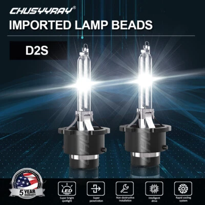 For Acura RDX 2007-2017 2Pc D2S HID Headlight Low beam 6000k white Bulbs