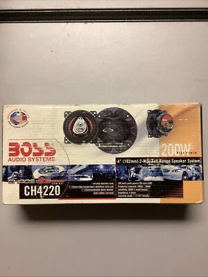 BOSS Audio Systems CH4220 4” 200 W Car Speakers - 2 Way, Full Range (pair) NEW