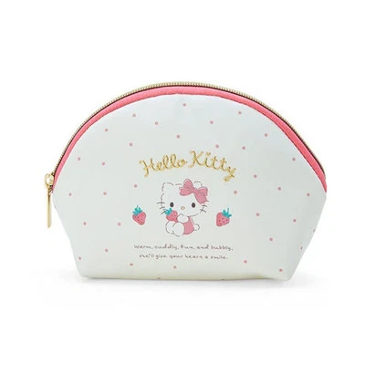 Hello Kitty Handy Cute Pouch Makeup Cosmetic Bag, Travel Storage Small Bag