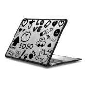 MacBook Air 13-inch (M1 / Intel) Impact Case SOSO STICKER 01