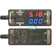Digital LED USB Charger Doctor Voltage Current Meter Tester Power Detector Cable