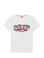 [Kenzo] Kenzo-T-Shirt In Cotone `Kenzo Verdy Market`-Donna S