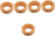 LIFKOME 5pcs Cork Flask Stand for Round Bottom Flasks High Temperature Resistant Practical Cork Mat for Stability and Support Labs