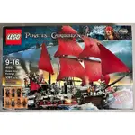 LEGO 樂高 絕版 盒裝 2011年 4195 神鬼奇航 加勒比海盜 海盜船 安妮女王復仇號