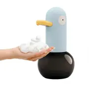 300mL Cat Paw Shaped Automatic Foam Soap Dispenser Touchless Foaming Soap Dispenser USB Rechargeable Desktop Infrared Soap Dispenser for Home Kitche T
