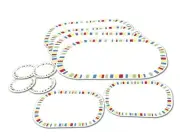 Corelle Coordinates 10 Piece Set Coasters, Hot Pads, and Placemats Memphis NEW