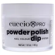 Cuccio Colour Pro Powder Polish Nail Colour Dip System - Flirt For Women 1.6 oz Nail Powder