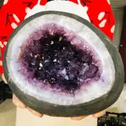 10540g Natural Amethyst geode quartz cluster crystal specimen Healing T54