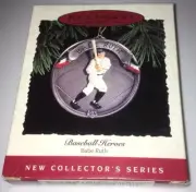 Hallmark - Keepsake Ornament - Baseball Heroes Series # 1 - Babe Ruth