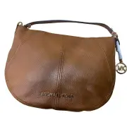 Michael Kors Leather Convertible Medium Bedford Shoulder Luggage Brown
