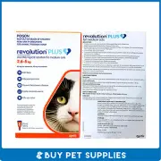 Revolution Plus Orange for Cats 2.6-5Kg 6 Pack