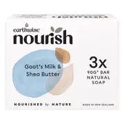 Organic Earthwise Nourish Natural Soap Bar Goat's Milk and Shea Butter - Fresh, healthy organic delivery | Doorstep Organics.