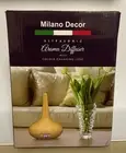 Essential Oil Diffuser Ultrasonic Humidifier LED Light 3 Oils Matte Grey NEW