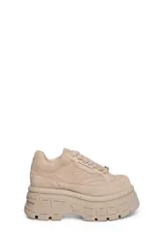 [Windsor Smith] Swerve Leather Sneakers - Sand