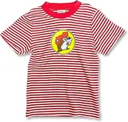 [Buc-ee's] Toddler Striped Short Sleeve Shirt