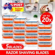 Up to 20x Replacement Blades For Gillette Fusion Razor Shaver Shaving Trimmer AU