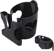 Cup Holder - Biicycle Phone Holder | Wheelchair Coffee Cup Holder | Cart Cup Rack with Phone Holder | Electric Scooter Bottle Mount | Wheelchair Bottle Attachment, Walker Accessories for Pushchair