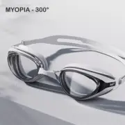 Brand Myopia Swimming Goggles Women Men Small Frame Pool Optical Glasses HD anti