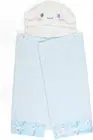 Sanrio Original Cinnamoroll Baby Bath Poncho Hooded Towel 100% Cotton Quick-Dry