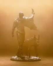 Riddick With Jackal 3D Printed Kit Unpainted/Unassembled