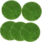 Realistic Artificial Moss Fake Grass Flooring Mat Grass Rugs for Indoors Perfect for DIY Projects Decor