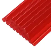 Mini Hot Glue Sticks for Glue Gun 4-inch x 0.28-inch Clear Red 30Pcs