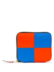 [COMME des GARCONS WALLET] Fluro 方形拉鍊錢包