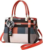 [Ceprznvey] Shoulder Hand Purse, Zipper Tote Shoulder Bag, Retro Clutch Purse, Women Hobo Hand Bags, Retro Clutch Tote Shoulder Bag for Women, Perfect for School, Hotel, and Everyday Use Zippered Hobo Hand Bag