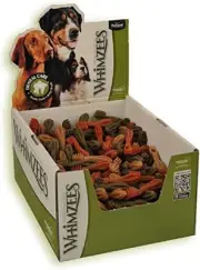 Whimzees Toothbrush Star Dental Treat Box of 350, 350 Count X-Small