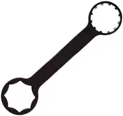 Totority 1pc Durable Front Fork Wrench Tool for Mountain Bikes Bike Spanner Made of Alloy Easy to Use for Suntour Repairs and Maintenance