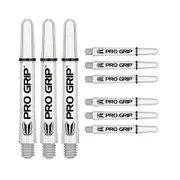 Target Pro Grip Dart Shaft/Stems Multipack 3-Sets Replacement Shafts White