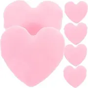 FOMIYES Face Powder Puff for Women Small Makeup Puff Set Heart-shaped Powder Applicator