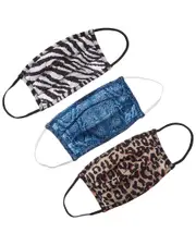 Olive & Vine Pack of 3 Cloth Face Masks