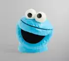 Kith for Sesame Street Cookie Monster Cookie Jar 9x9in New