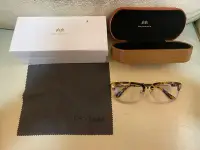 在飛比找Yahoo!奇摩拍賣優惠-二手正貨Pls.Pls 日本手工眼鏡 賽璐珞+鈦金屬復古大框