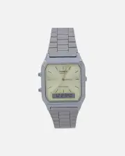 [CASIO] Casio Aq-230a-9amqydf Watch Silver - Size ONE ONE Silver