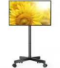 Rolling Tv Stand For 2360 Inch Lcd Led Oled 4k Smart Tvs Holds Up To 88lbs Mobil