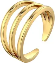 [Generic] Minimalist Toe Rings Open Band Toe Ring Summer Beach Foot Jewelry for Women
