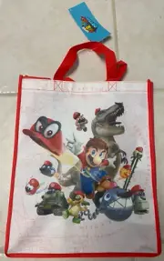 Super Mario Odyssey Reusable Tote Bag Official Licensed Nintendo New Switch 1 2
