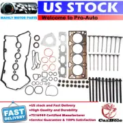 Head Gasket Bolts&Intake Exhaust Valves For 2011-2017 Chevrolet Cruze Sonic 1.8L
