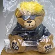The TRUMPINATOR Teddy Bear "I'll Be Back 2024" Donald Trump For President Plush