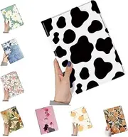 Disonbeir Case for iPad 10.2-Inch 9th/8th/7th Generation (2021/2020/2019) & iPad Air 10.5" 2019/ iPad Pro 10.5 - Flower Pattern Cute Slim Leather Folio Stand Cover with Pencil Holder, Auto Wake/Sleep