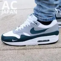 在飛比找Yahoo!奇摩拍賣優惠-Nike Air Max 1 湖水綠 經典 氣墊 皮革 休閒