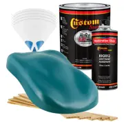 HOT ROD FLATZ Steel Blue Gallon Kit URETHANE Flat Auto Car Paint Kit