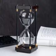 Large Sand Timer Hourglass Timer 60 Minutes Vintage Wooden Hour Glass Timer